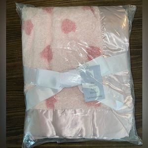 Soft Surroundings-The Dream Baby Blanket-Pink Hearts